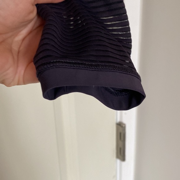 Lululemon Women’s Deep Plum Clear and Present Sheer Long Sleeve Shirt Small - Picture 5 of 9